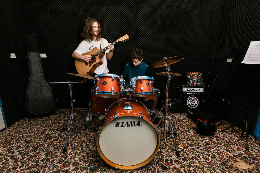 Retail music store and music school