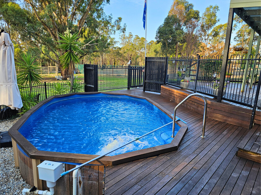 Spacious Family Acreage Retreat with Pool, Shed & Solar on 8.5 Acres