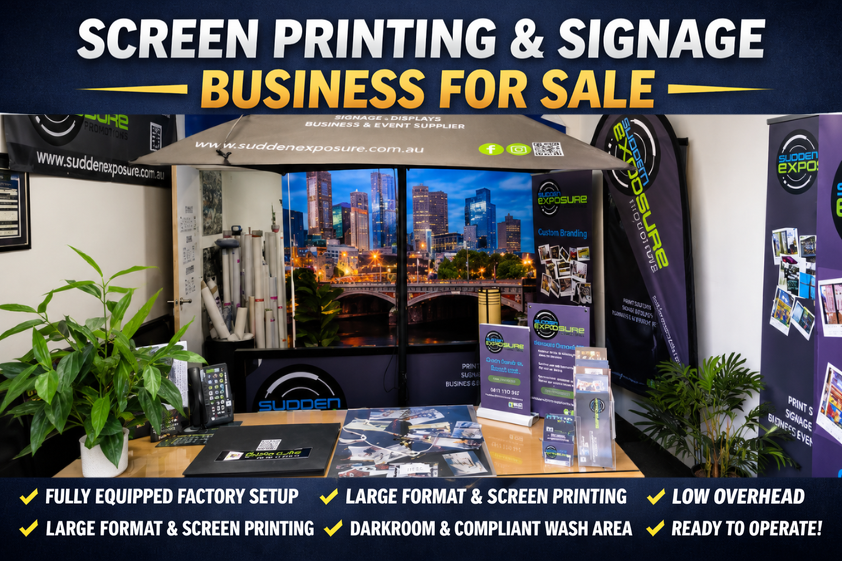 Turnkey Screen Printing & Signage Production Facility