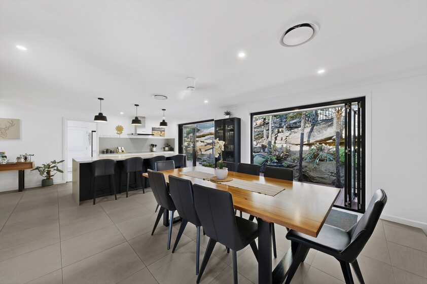 Newly Renovated Resort-Style Family Retreat Backing Onto Reserve, Spa, Designer Kitchen & Private Entertaining