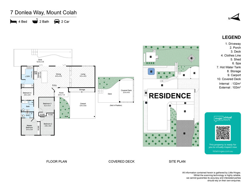 Newly Renovated Resort-Style Family Retreat Backing Onto Reserve, Spa, Designer Kitchen & Private Entertaining floor plan