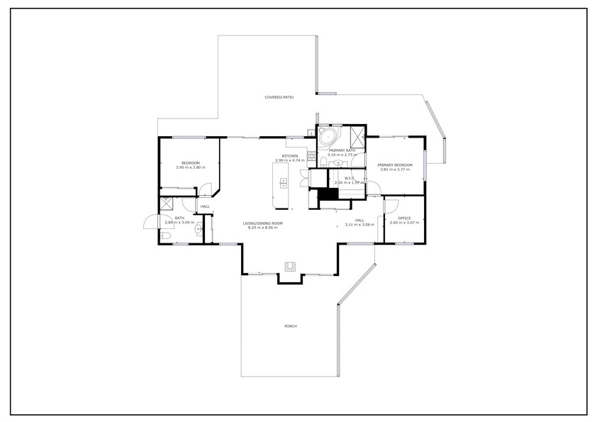 Modern Off-Grid Living that ticks all the boxes! floor plan