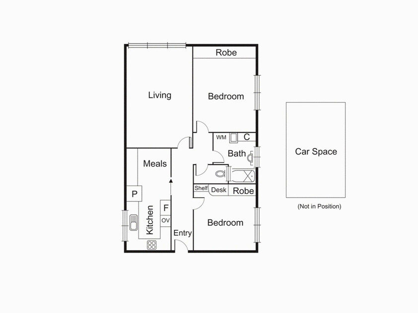 Spacious Renovated Apartment in Prime Lifestyle Location floor plan
