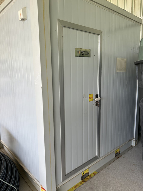 Shed on Absolute Beachfront with option to purchase beach shack next door.