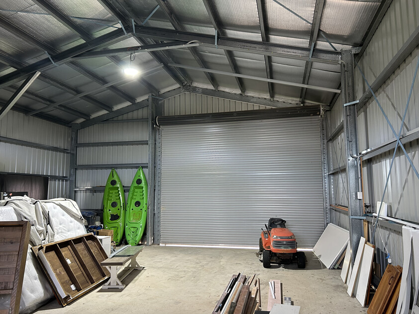 Shed on Absolute Beachfront with option to purchase beach shack next door.