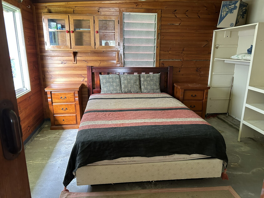 Shed on Absolute Beachfront with option to purchase beach shack next door.