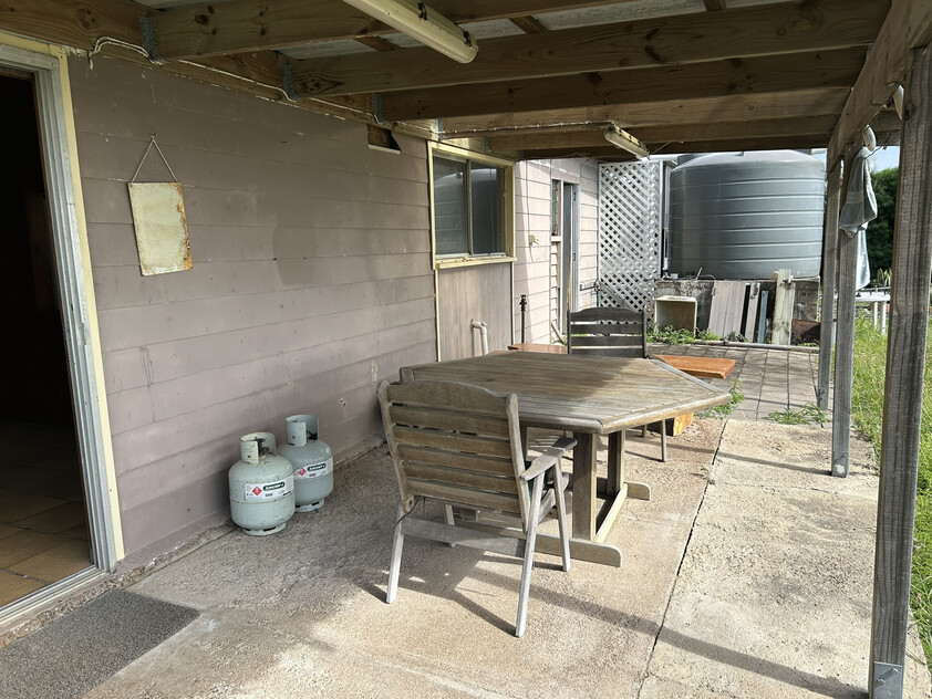 Shed on Absolute Beachfront with option to purchase beach shack next door.