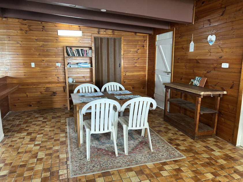Shed on Absolute Beachfront with option to purchase beach shack next door.