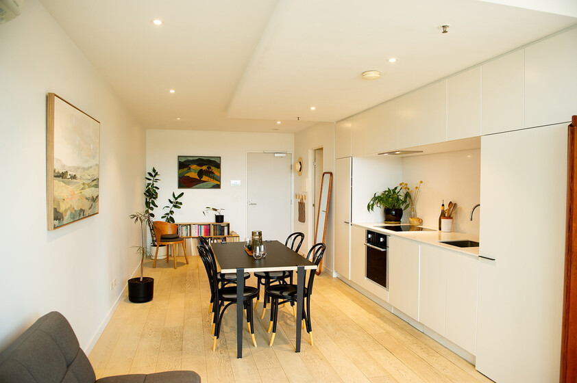 Light-Filled Apartment with City Views, Balcony & Secure Parking