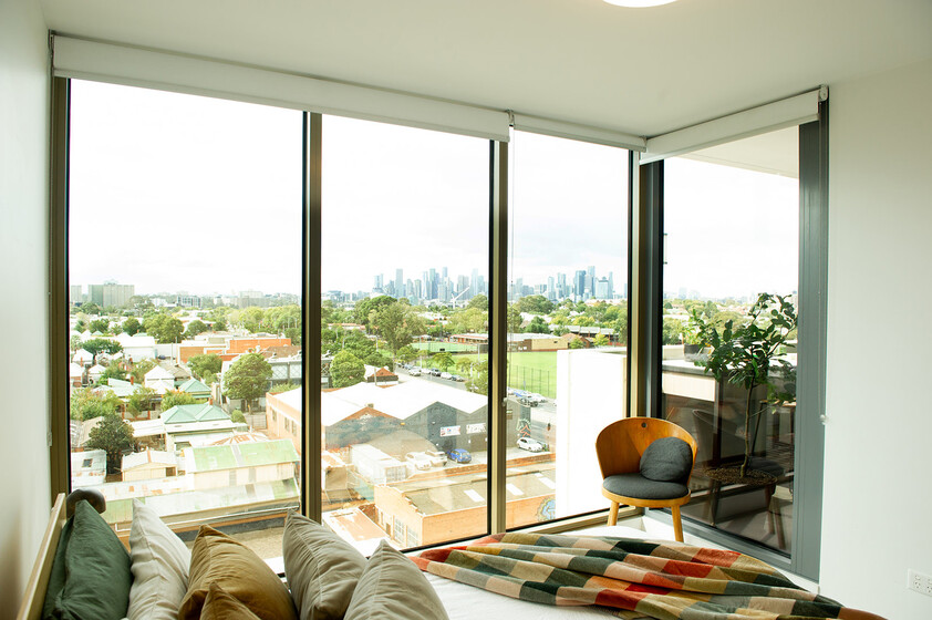 Light-Filled Apartment with City Views, Balcony & Secure Parking