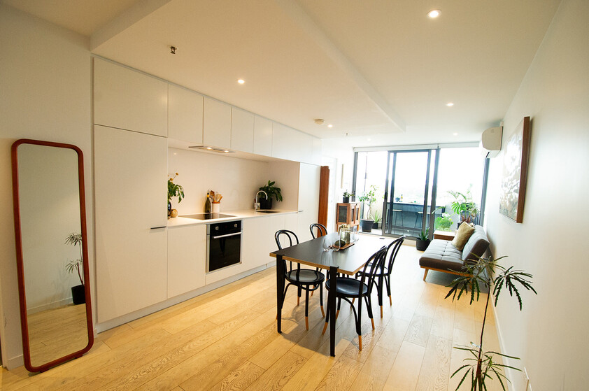 Light-Filled Apartment with City Views, Balcony & Secure Parking