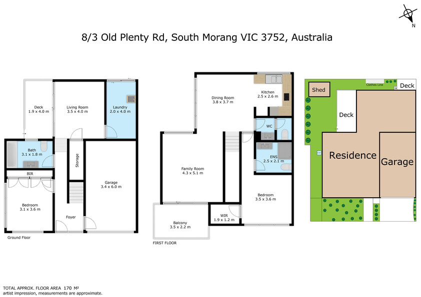 Walk to Middle Gorge Station | Stylish Low-Maintenance Living floor plan
