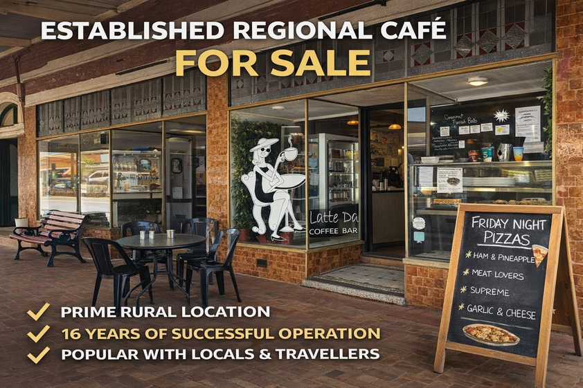 Established Regional Café | Strong Local Following | Proven 16-Year Operation