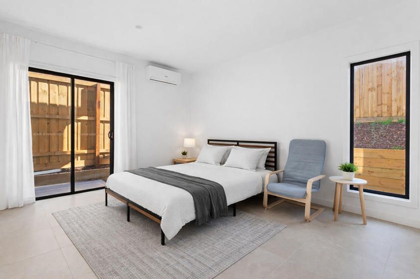 Brand New Designer Furnished Room with Private Ensuite and Courtyard - All Bills Included