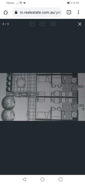 Fully furnished Apartment floor plan