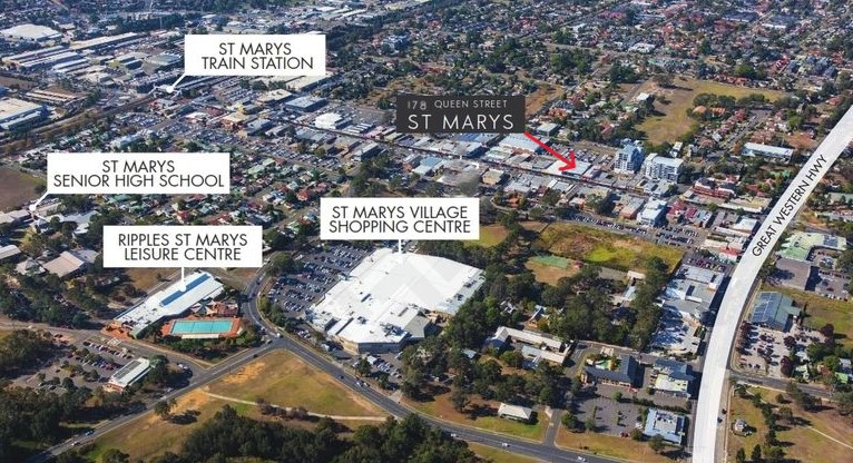 PRICE REDUCED 115 sq metres of Flexible Office space in heart of St Marys CBD