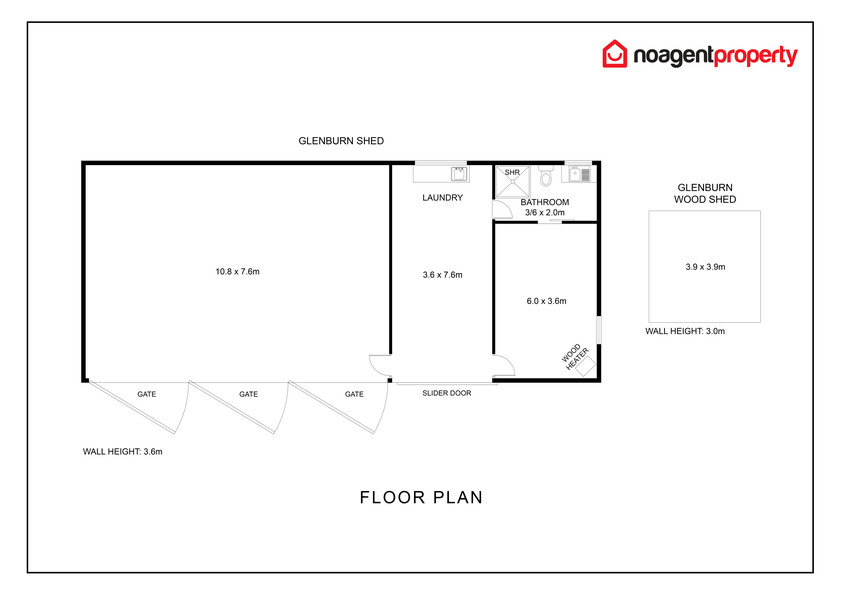 Prime Lifestyle Acreage with Creek Frontage & Quality Infrastructure floor plan