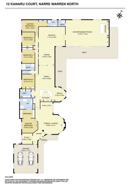 A Private Acreage Masterpiece - Luxury, Space & Lifestyle Combined floor plan