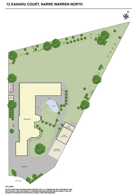 A Private Acreage Masterpiece - Luxury, Space & Lifestyle Combined floor plan