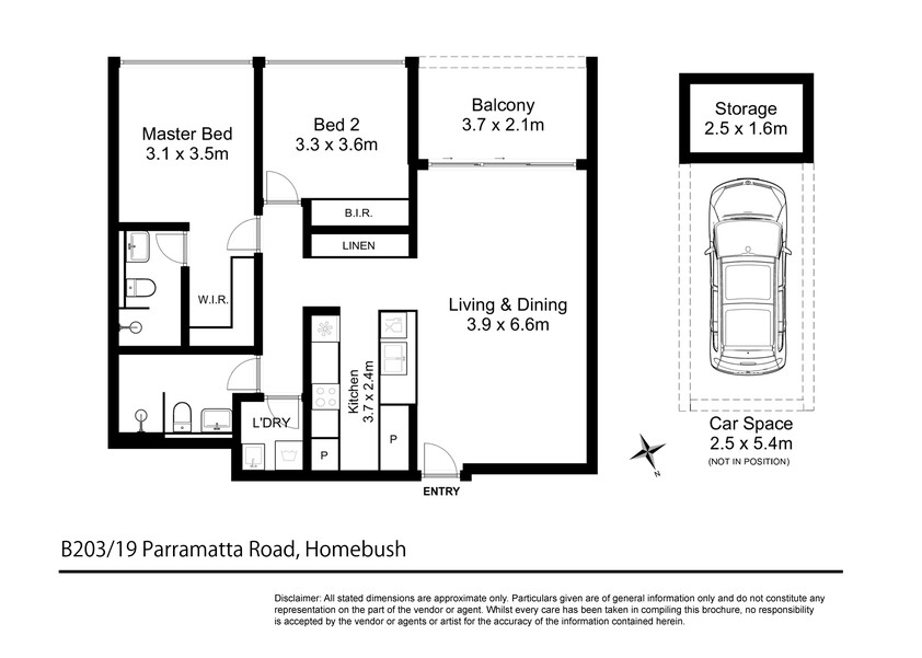 Modern Apartment with Convenience at Your Doorstep! floor plan