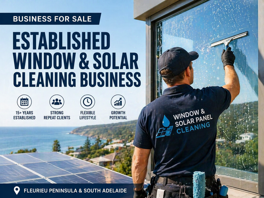 Profitable Window & Solar Cleaning| Coastal Lifestyle | Strong Repeat Clients