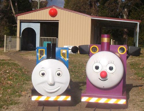 TINY TIM MINIATURE TRAIN RIDES