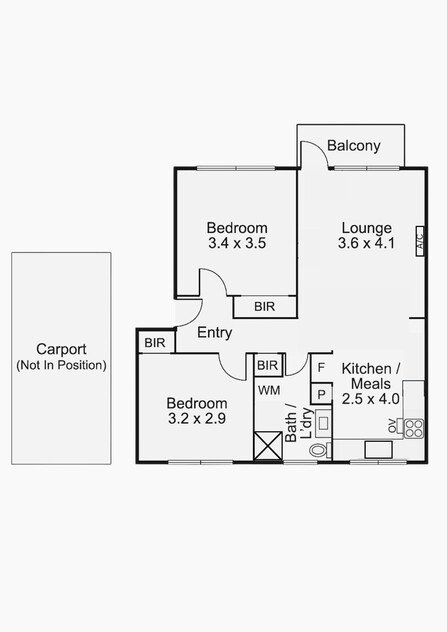 Fully Renovated, Move In Ready floor plan