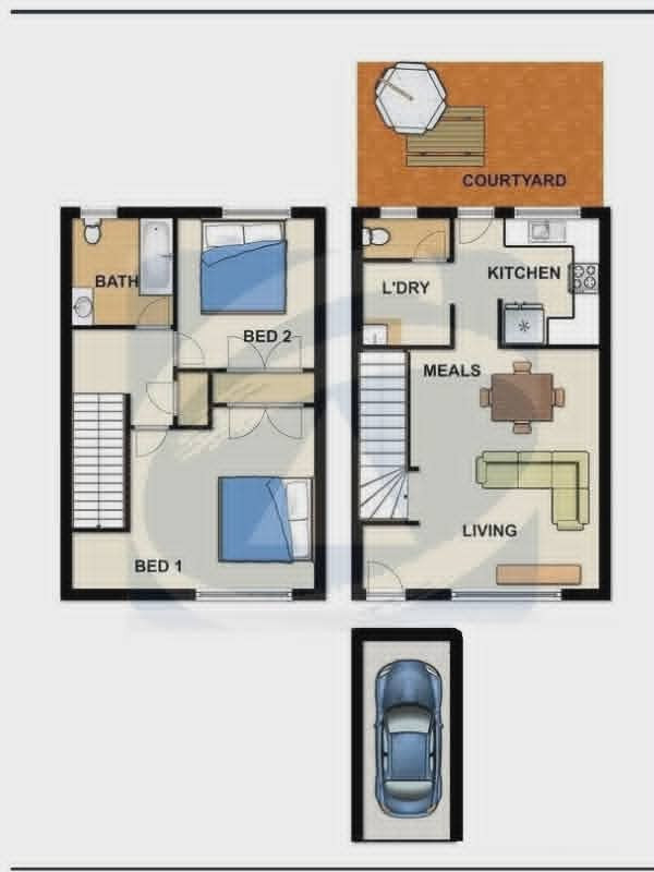 2 Bedroom Townhouse in the Heart of Springwood! floor plan