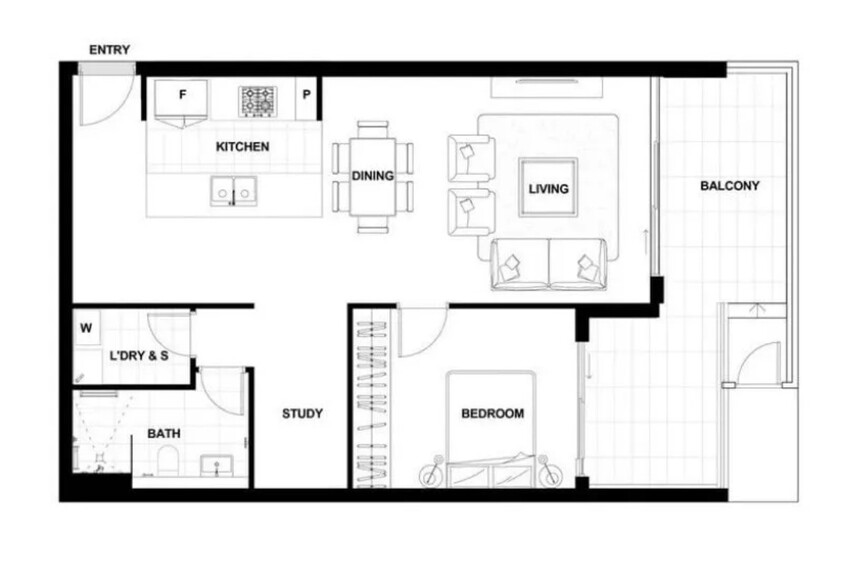 Rare opportunity in a prime position! floor plan