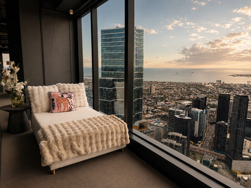 Entire Top Floor Sky Residence | 360° Views | Furnished Executive Lease | Melbourne’s Most Exclusive Offering