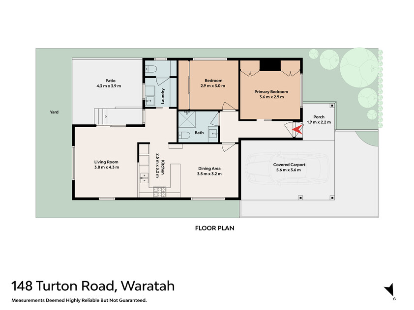 Positioned in a location where everyday convenience truly shines floor plan