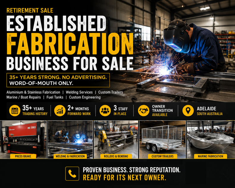 Established Engineering & Fabrication Business | 35+ Years