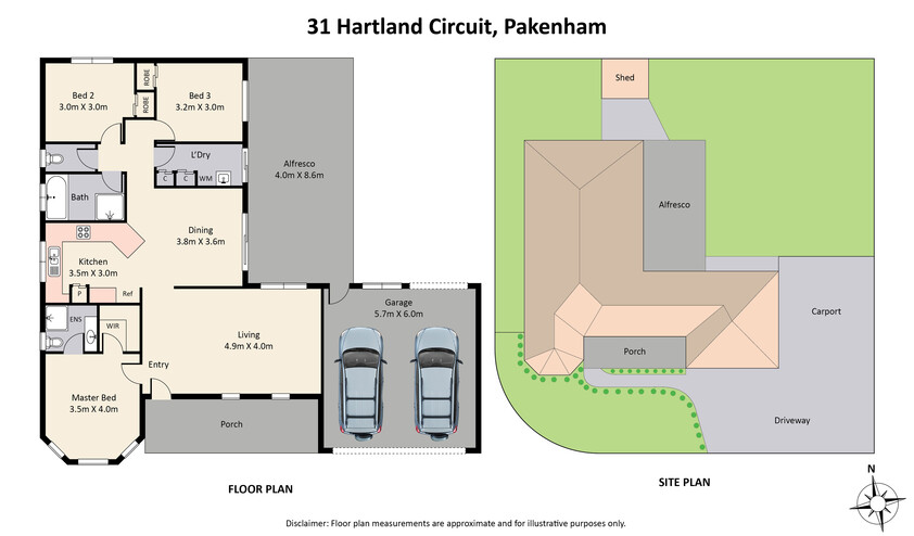Lakeside Living on 605m² Corner Block Family Home with Future Development Potential (STCA) floor plan