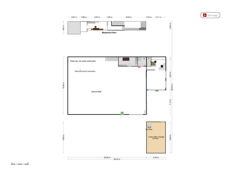 High-Exposure Street Frontage Premier Light Industrial Opportunity - Huntingfield floor plan