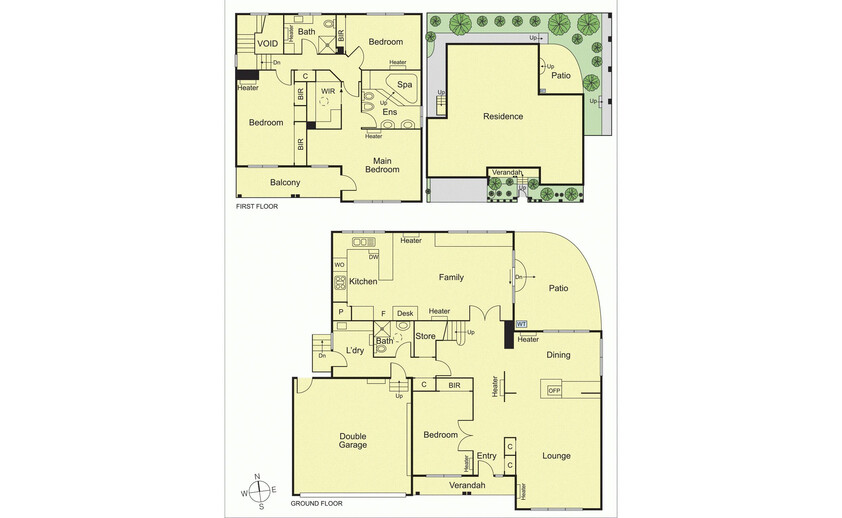 Spacious Energy Efficient House in Convenient Location floor plan