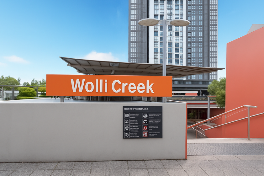 Modern 2-Bedroom Apartment in the Heart of Wolli Creek