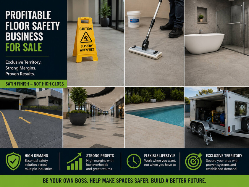 Profitable Slip Resistant Floor Safety & Compliance Business