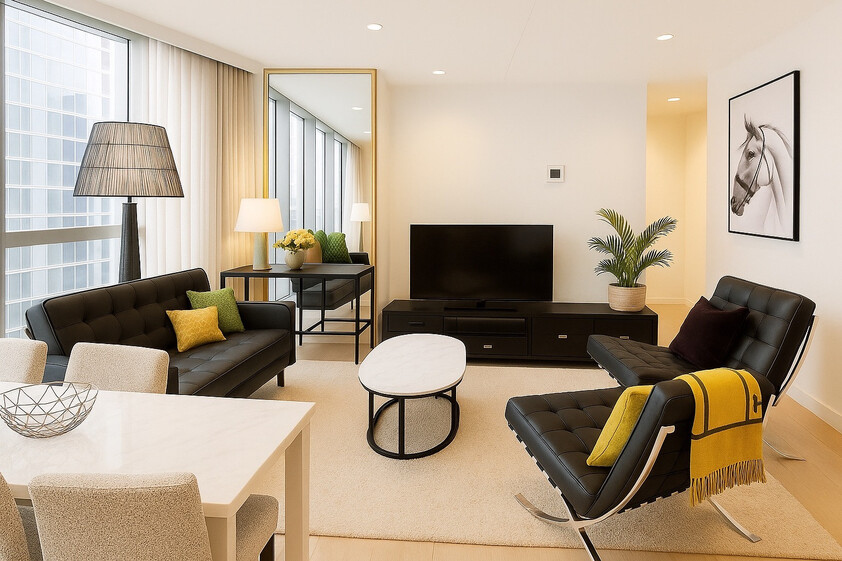 Relocating, Corporate Stays or Executive Living |Sky Residence | Bespoke Furnished Goes Here