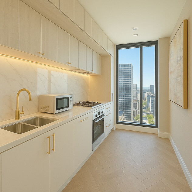 Luxury Furnished 2 Bed + Study Sky Residence | West Side Place