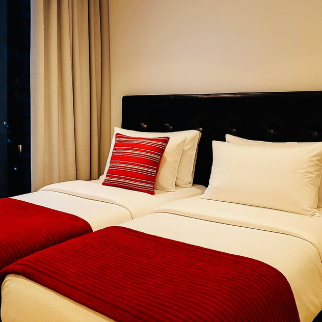 Luxury Furnished 2 Bed + Study Sky Residence | West Side Place