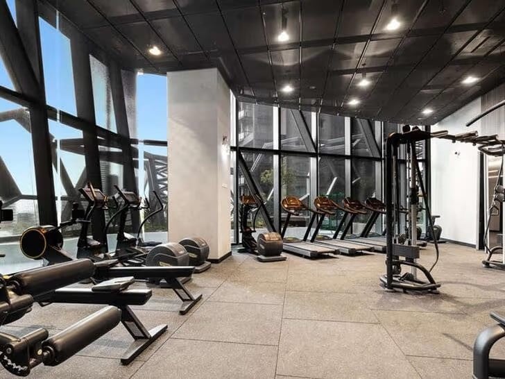 Corporate Stays & Executive Living | High-Floor Furnished 2-Bed + Study | West Side Place