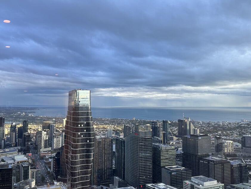Corporate Stays & Executive Living | High-Floor Furnished 2-Bed + Study | West Side Place floor plan
