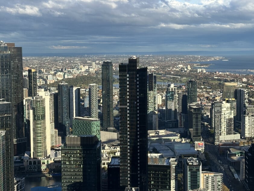 Corporate Stays & Executive Living | High-Floor Furnished 2-Bed + Study | West Side Place floor plan