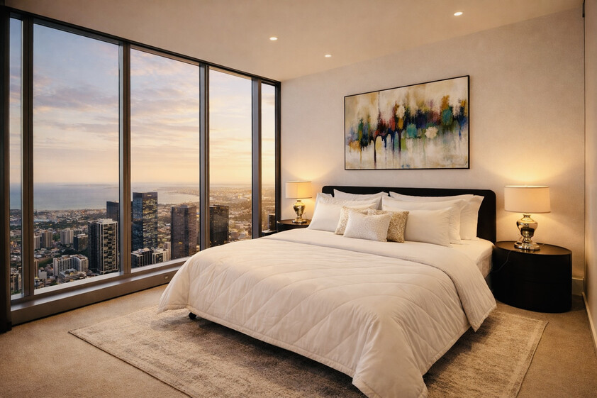 Furnished Sky High Residence | West Side Place CBD | Corporate, Executive & Relocation Stays