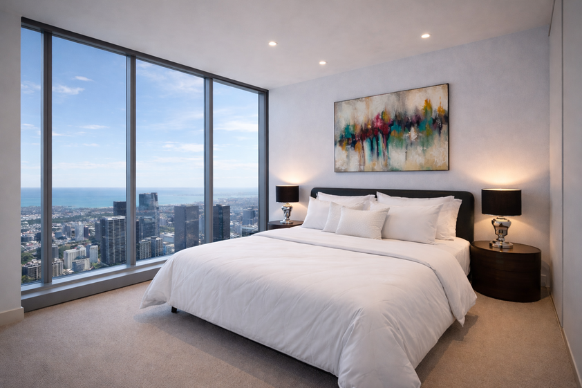 Furnished Sky High Residence | West Side Place CBD | Corporate, Executive & Relocation Stays