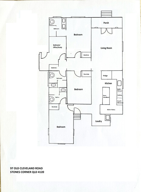 Mins to Brisbane CBD Newly Renovated - Zoning MU3 Corridor (Mix use High Density Residential & Commercial) floor plan
