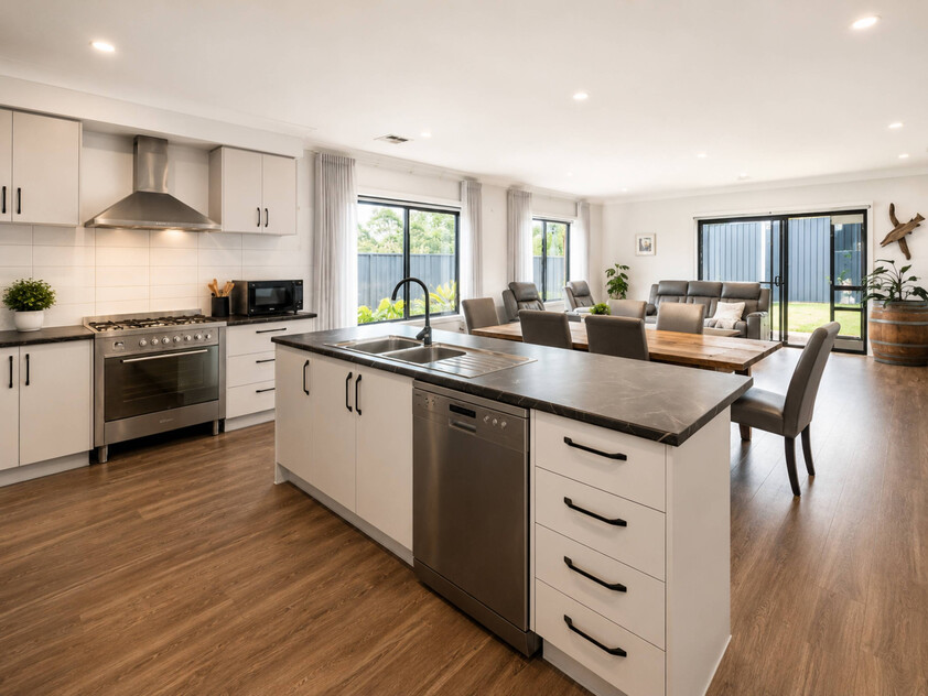 Modern Elegance meets vibrant riverside community