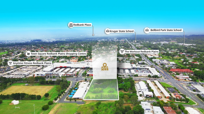 7,168m²* DA Approved site directly Opposite Town Square and next to a childcare