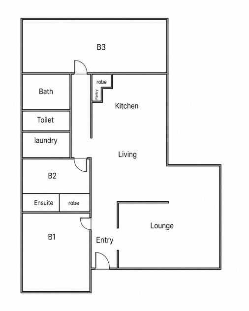 Rare 753m² Opportunity Opposite Parkland floor plan
