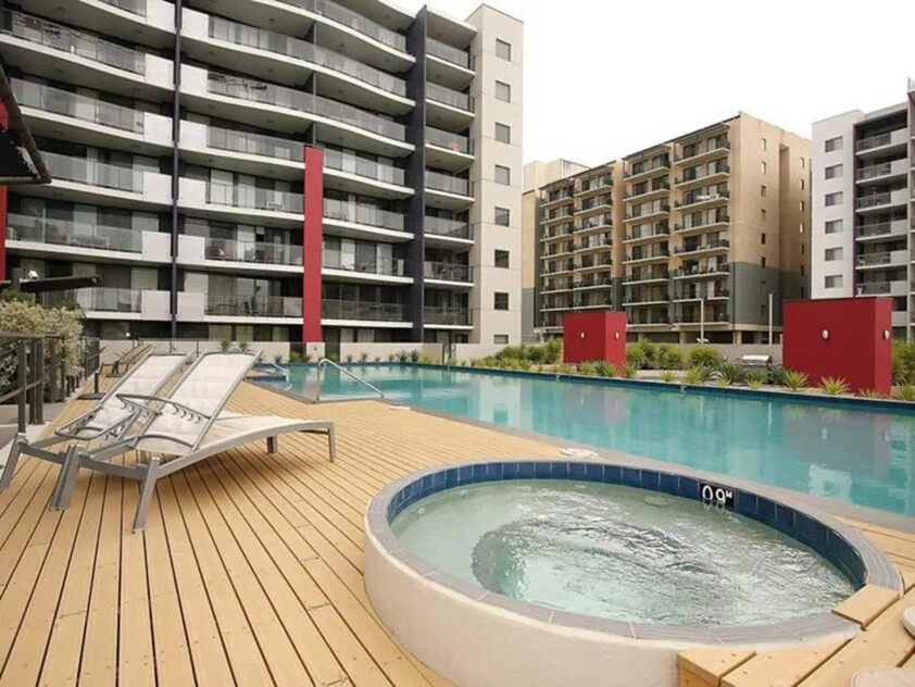 2x2x1 - Secured City Apartment with Parking, Gym, Lap Pool, Spa, Sauna etc.